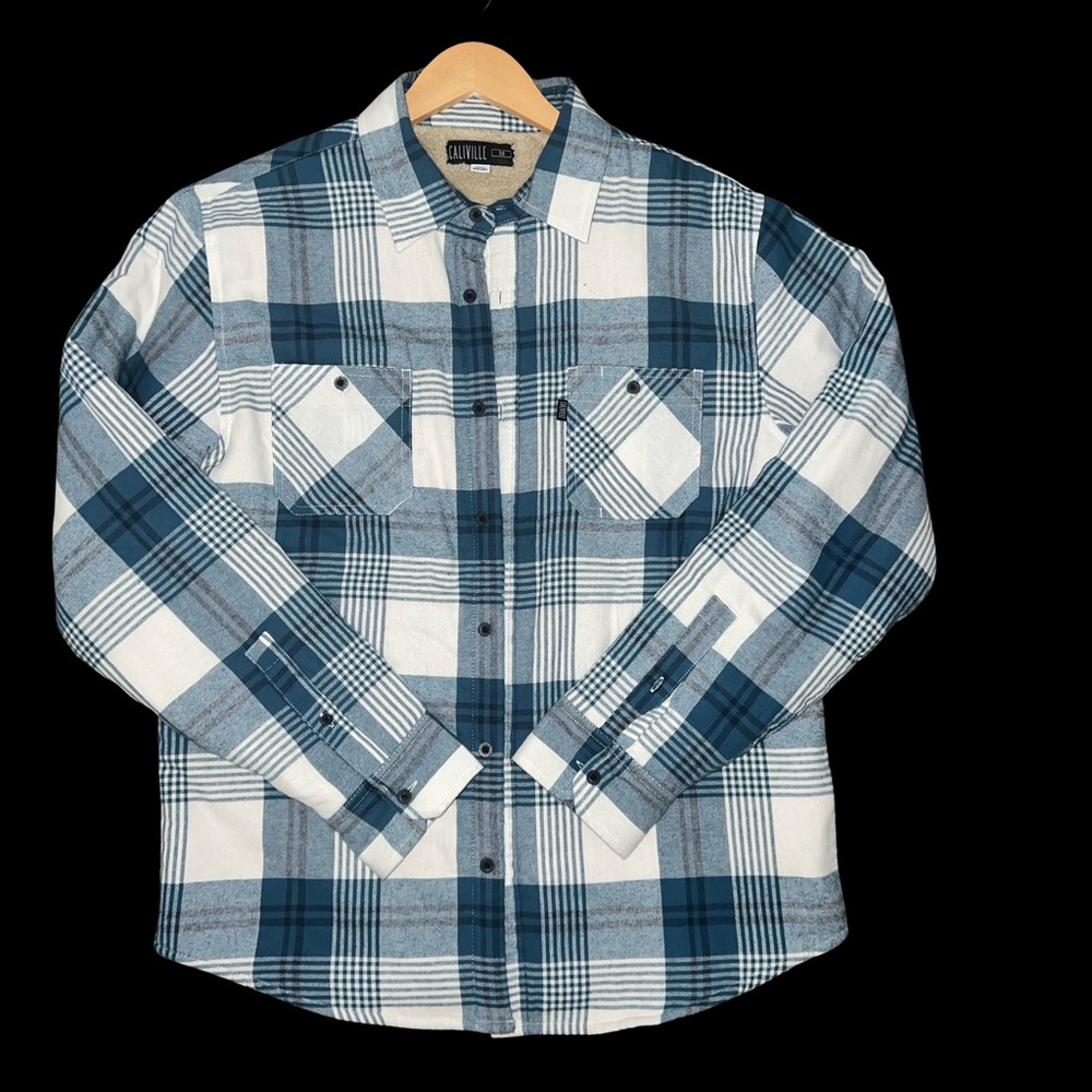 Calville Flannel with Sherpa Lining - Picture 4 of 5